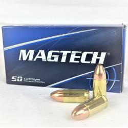 Cartouches MAGTECH Cal. 9x19mm LUGER 124gr FMJ