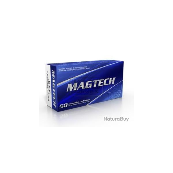 Cartouches Magtech 45 ACP 230gr FMJ - Bote de 50