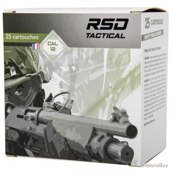 Boite de 25 cartouches RSD Tactical 12 70