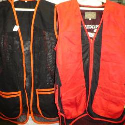 lot de 2 gilets de trap taille L