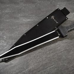 Machette Tac Meridius Manche en Nylon Lame en acier inox 420 Etui en Nylon