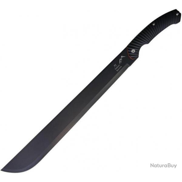 Large Machette Noir avec Etui Nylon Noir Firement conu au Canada