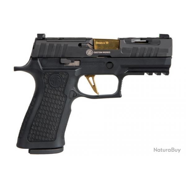 SIG SAUER - P320 X Compact Spectre Gold - 9 MM