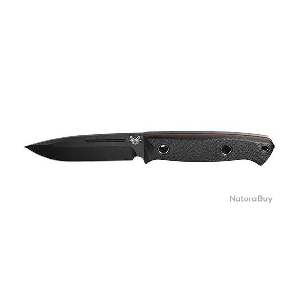 Couteau Benchmade Bushcrafter - 111  mm / Noir