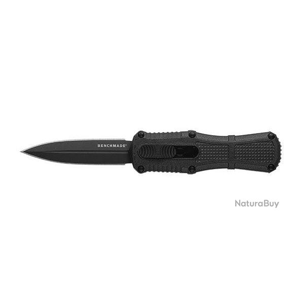 Couteau Benchmade Mini Claymore - Double tranchant - Noir