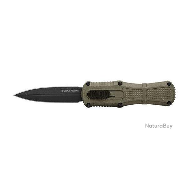 Couteau Benchmade Mini Claymore - Double tranchant - Vert