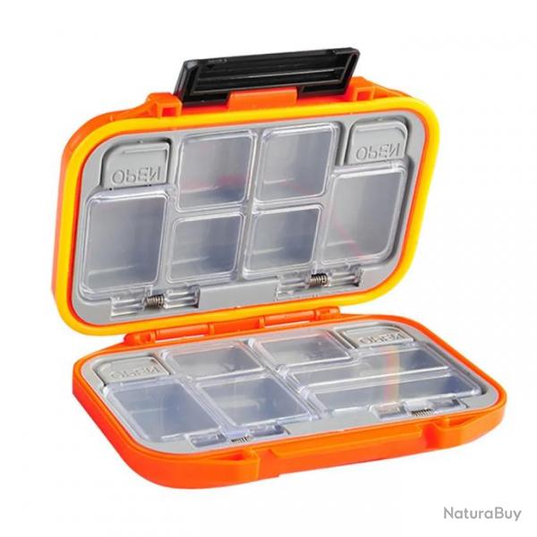 Bote de pche Bait Case multifonction - Orange