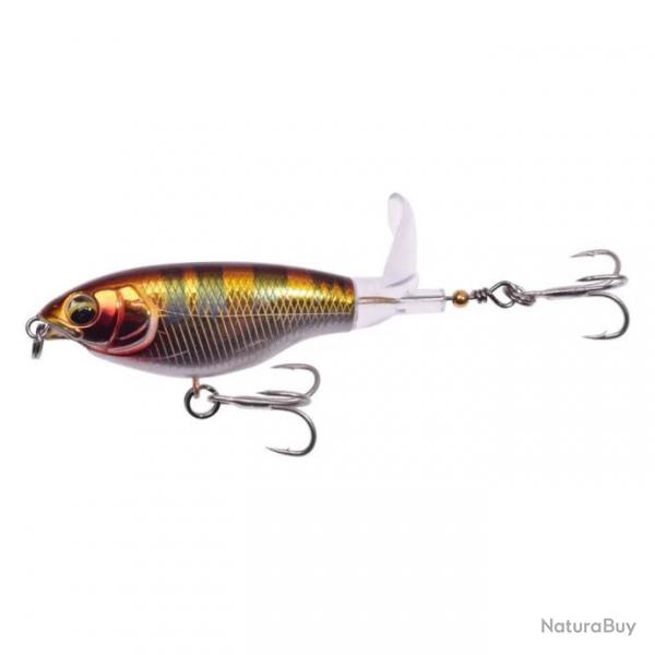 Leurre de surface crankbait PROLR queue rotative 7,5 cm - B