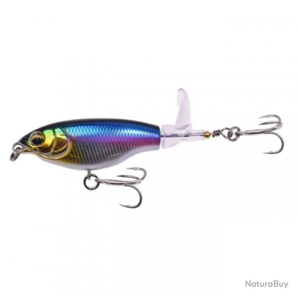 Leurre de surface crankbait PROLR queue rotative 7,5 cm - A