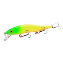 Leurre flottant Minnow Crankbait wobblers 3D 12 cm - D