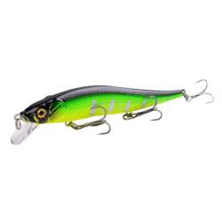 Leurre flottant Minnow Crankbait wobblers 3D 12 cm - H