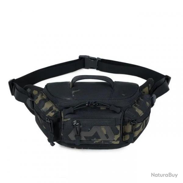 Sac banane Catch Sling bandoulire - Noir camo