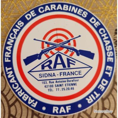 Autocollant Chasse Manufrance – Original, Jamais Collé, Bon état