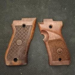 PLAQUETTES DE CROSSE DE BERETTA 87