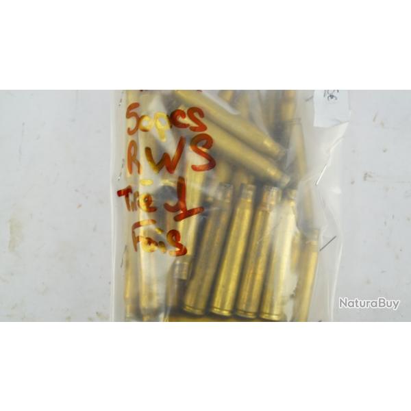 Lot douilles vrac 300Win mag Winchester tir 1 fois x50