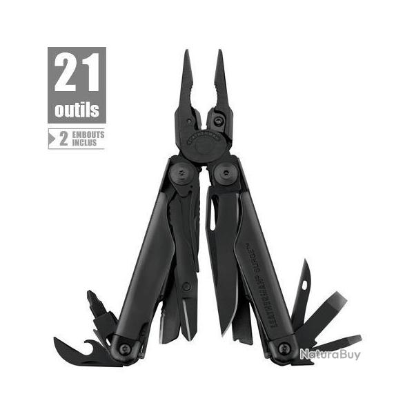 LEATHERMAN SURGE BLACK