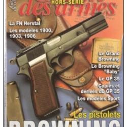 BROWNING GAZETTE ARMES HORS SERIE 15 ARMEMENT PISTOLET PA HERSTAL GP GUERRE 1939 1945