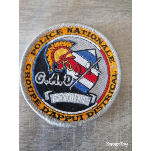 Ecusson police nationale GAD 91