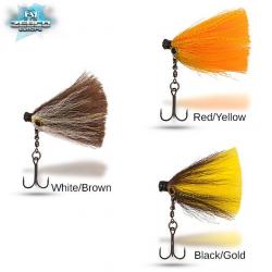 Tête Plombée Zebco Mouse Jig - 10g 6cm  Black/Gold