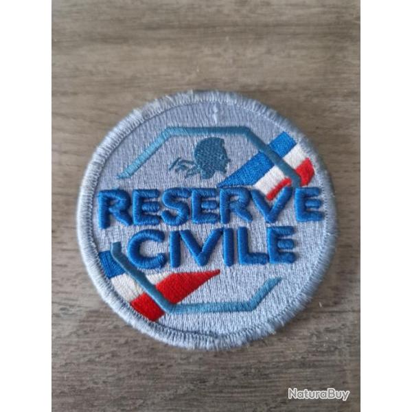 Ecusson rserve civile police nationale