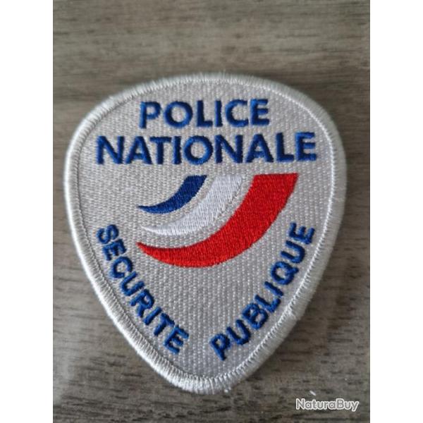 Ecusson bras police nationale