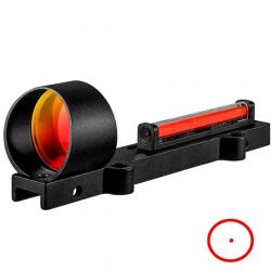 Red Dot en fibre optique rouge pour fusil de chasse à bande ventilée