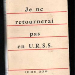 je ne retournerai pas en urss de dikran iranyan , arménie