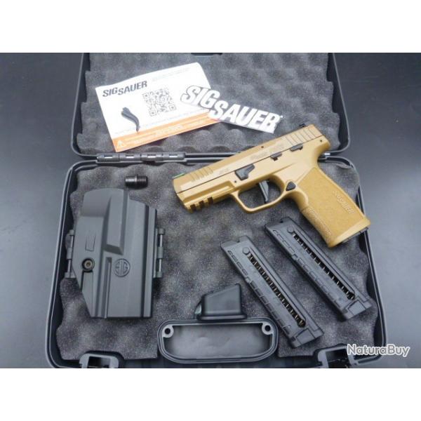 PISTOLET SIG SAUER P322 COYOTE CAL.22LR OPTIC READY FILETE