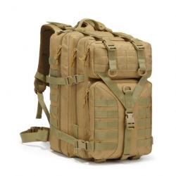 Sac à dos d'extérieur Khaki multifonctionnel, 45L, camping, randonnée, chasse - PROMO LIMITÉE