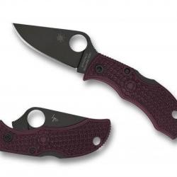 Spyderco MBBGBKP Manbug Burgundy, Sprint 24