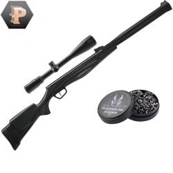 Pack sniper ! Carabine a plomb Stoeger RX20 S3 Suppressor Cal.4.5MM 19.9 J + Lunette 6-24x42 + plomb