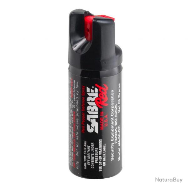 BOMBE SPRAY POIVRE ET MARQUAGE UV SABRE RED MAGNUM 60ML