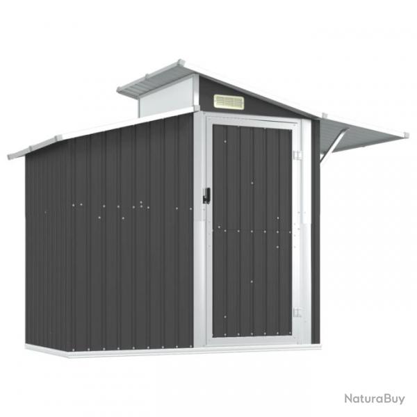 Abri de jardin cabane cabanon maison de stockage remise extrieur hangar outils robuste 270 x 130 x