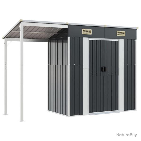 Abri de jardin cabane cabanon maison de stockage remise extrieur hangar outils robuste avec toit p