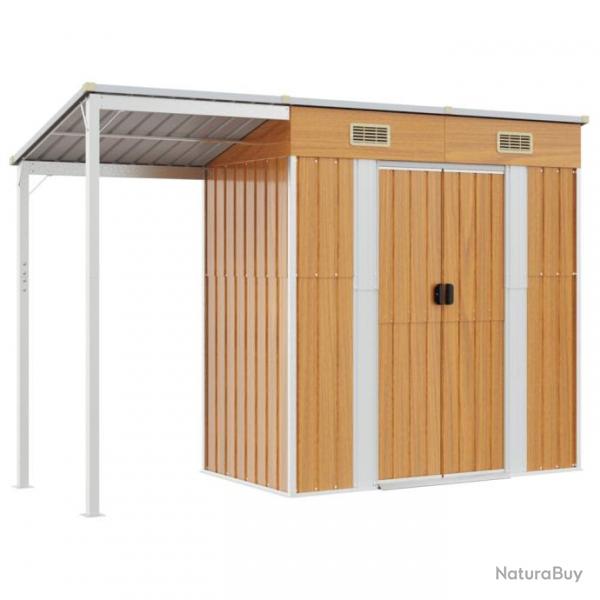 Abri de jardin cabane cabanon maison de stockage remise extrieur hangar outils robuste avec toit p