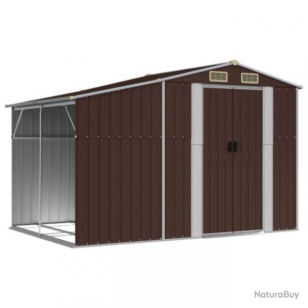 Abri de jardin cabane cabanon maison de stockage remise extrieur hangar outils robuste 277 x 192,5