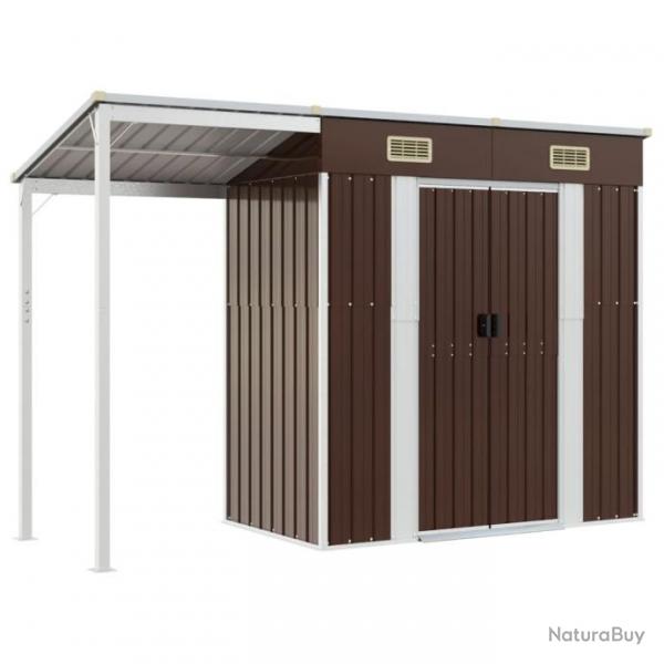 Abri de jardin cabane cabanon maison de stockage remise extrieur hangar outils robuste avec toit p