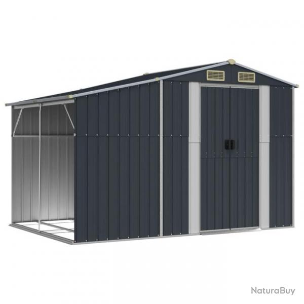 Abri de jardin cabane cabanon maison de stockage remise extrieur hangar outils robuste 277 x 192,5