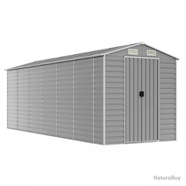 Abri de jardin cabane cabanon maison de stockage remise extrieur hangar outils robuste clair 191 x