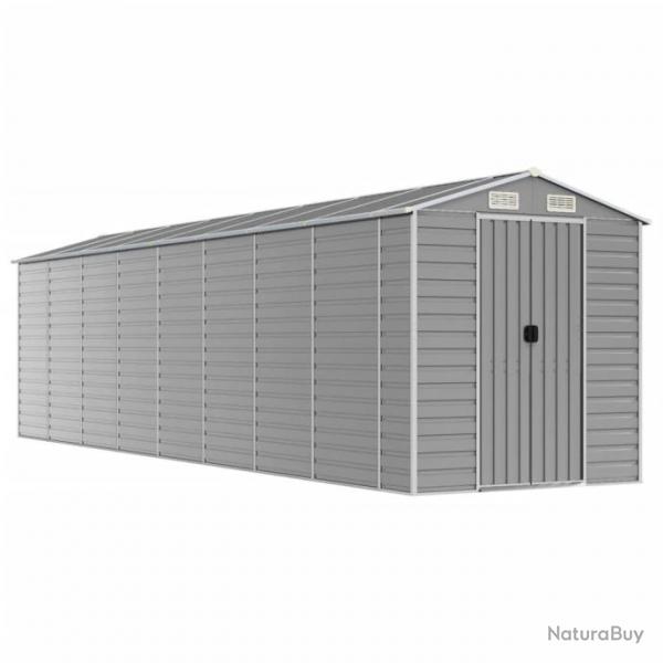 Abri de jardin cabane cabanon maison de stockage remise extrieur hangar outils robuste clair 191 x