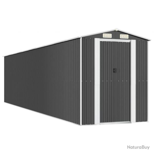 Abri de jardin cabane cabanon maison de stockage remise extrieur hangar outils robuste 192 x 855 x