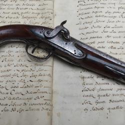 Pistolet Mdle 1770 d officier de  gendarmerie type An IX