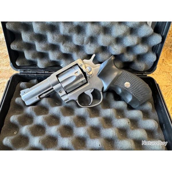 Revolver Inox Manurhin MR 88 Dfense DX 38 Sp Canon 3 pouces - OCCASION