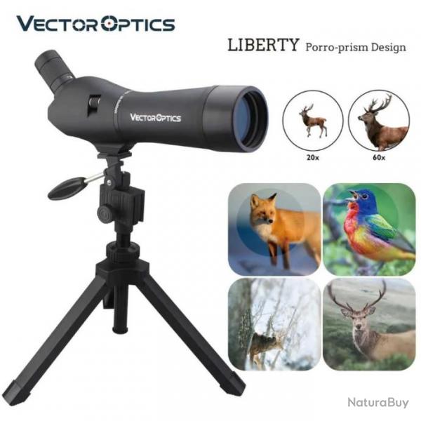 Vector Optics Longue-Vue Liberty 20X60X60 Paiement en 3 ou 4 fois  - LIVRAISON GRATUITE !!