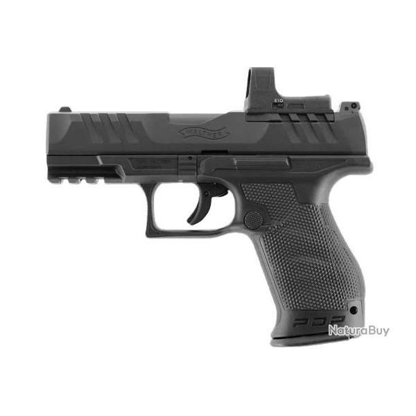 PISTOLET WALTHER PDP COMPACT 4 CO2 CAL BB/4.5MM BLOWBACK OR COMBO