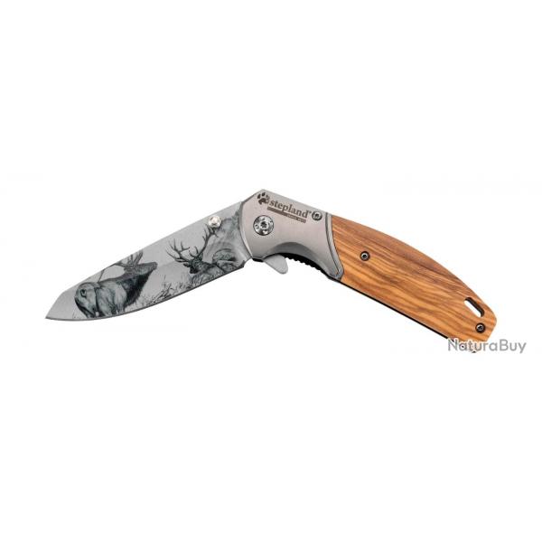 Couteau pliant Stepland SLCU073 - Cerf