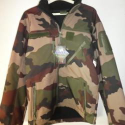 veste camo type armée, doublée taille L