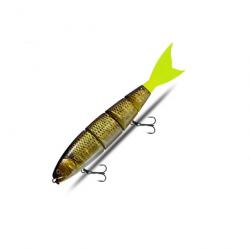 Leurre coulant Drift Master Swimbait articulé 25 g 28 g - Golden Carp / S 150 mm 28g