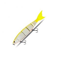 Leurre coulant Drift Master Swimbait articulé 25 g 28 g - Yellow Back / S 150 mm 28g