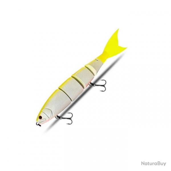 Leurre coulant Drift Master Swimbait articul 25 g 28 g - Yellow Back / S 150 mm 28g